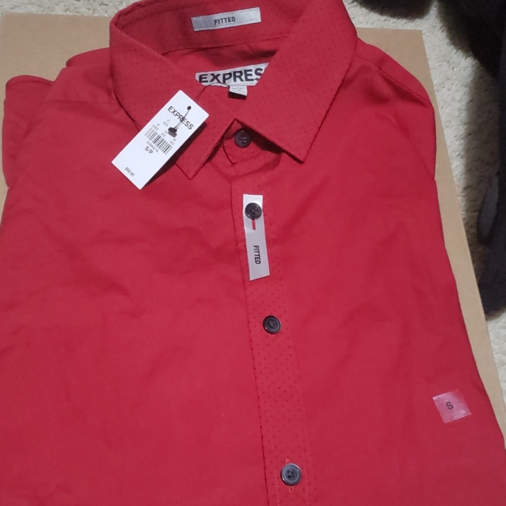 Express long sleeve Mens dress shirt